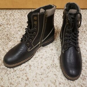Polar Fox Men’s Black Boots Size 7